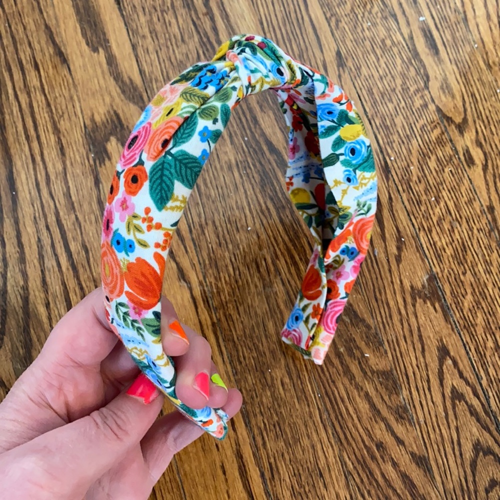 Rifle paper co handmade headband